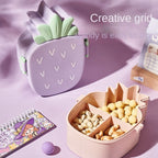 Compact and portable kids' lunch box, ideal for school bags or outings.