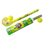 Retail packaging of the Kids Sports Combo Set, showing contents and branding.