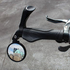Bar End Bike Mirror package contents, including the mirror and a 5mm hex key for easy installation.
