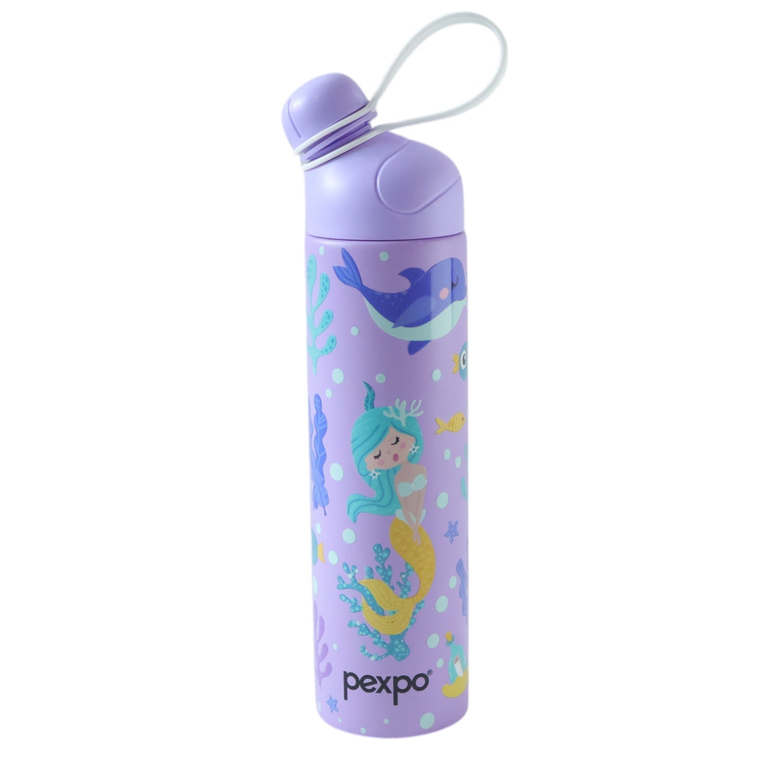 Sports style use of Pexpo Pico Art insulated stainless steel water bottle