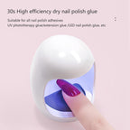 Gloss Ease plug-in LED gel nail dryer for professional manicure
