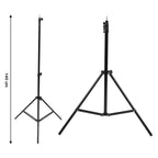 Full view of the professional DSLR camera tripod, emphasizing its stable structure and extendable legs.