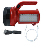 Bright focused LED torch providing powerful illumination