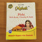 Fine herbal powder of Mahak Pithi for gentle face and body cleansing