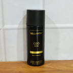 Full bottle of Bellavita CEO Man perfume spray, luxury packaging