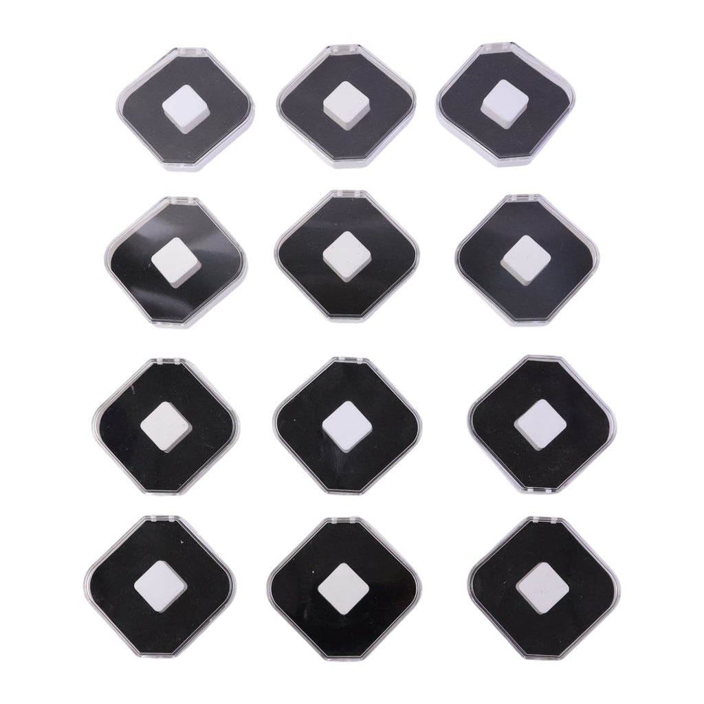 Close-up detail of soft cushion inserts in jewellery display box set
