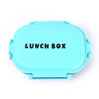 Insulated lunch box interior with small container for snacks or fruits