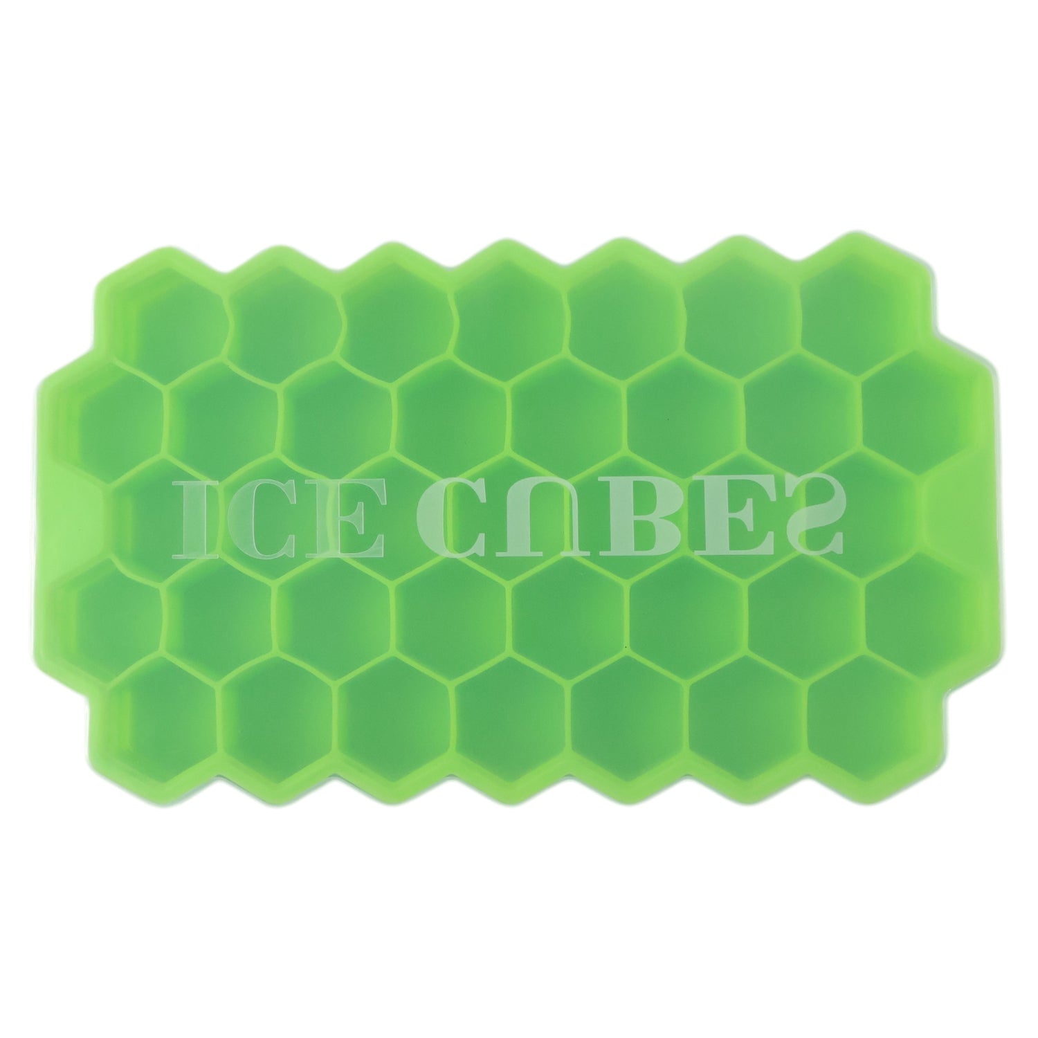 Stackable honeycomb ice mold tray for stylish icy drinks