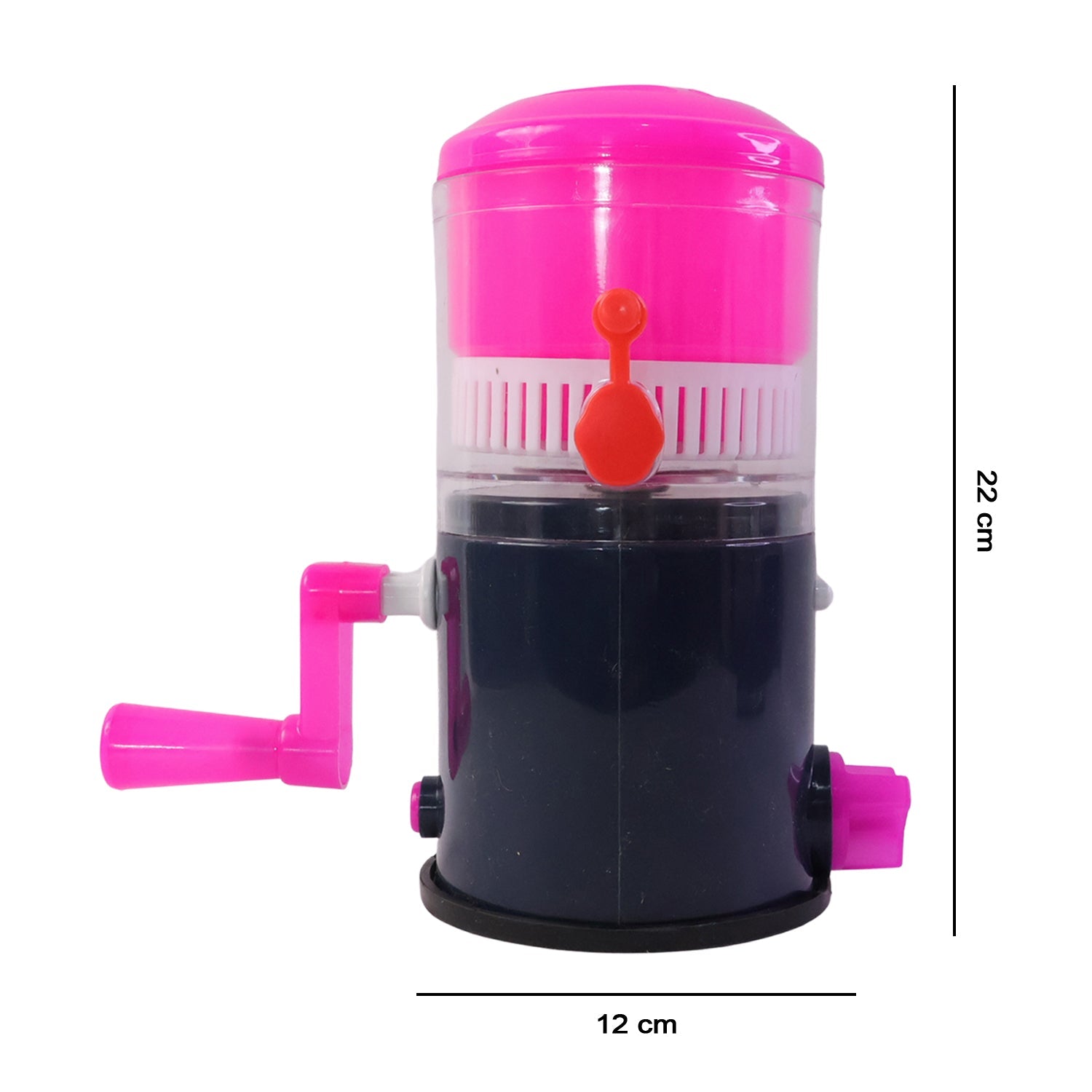 Portable manual fruit juicer for home kitchen use