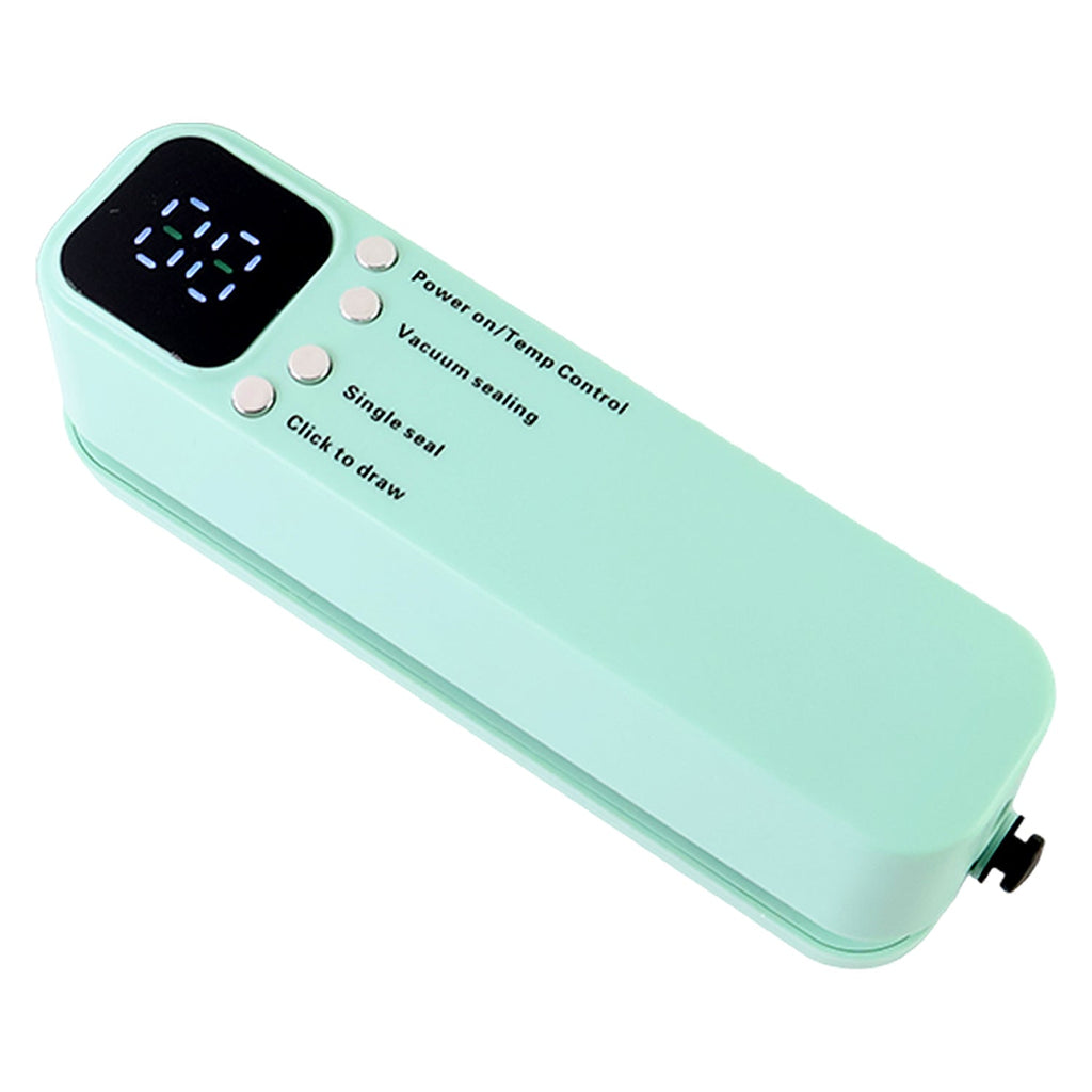 Electric mini vacuum food sealer ideal for meal prepping
