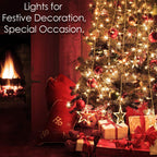Festival curtain lights with twinkling star-shaped bulbs enhancing a room's decor.