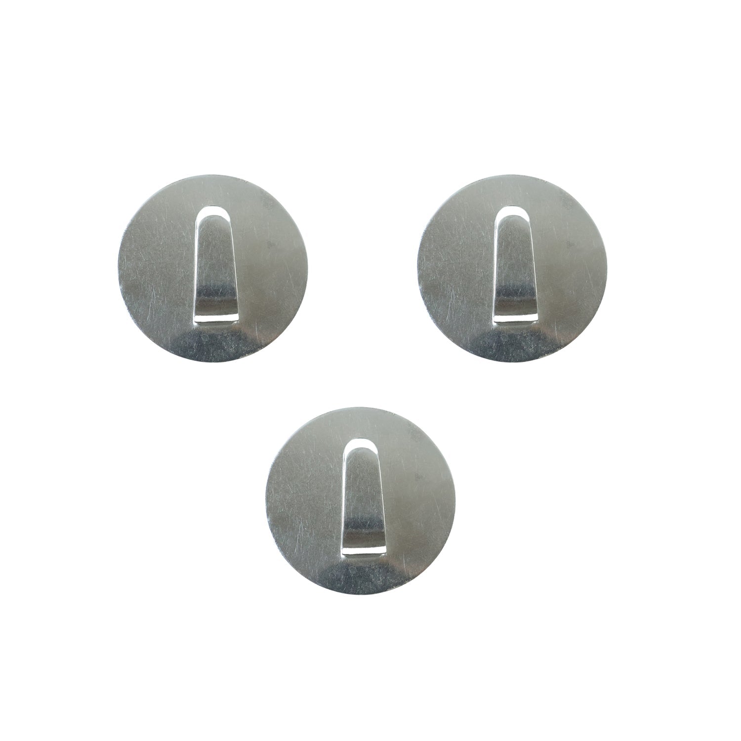 Packaging for the GlimmerHome self-adhesive hooks, showing easy installation steps.
