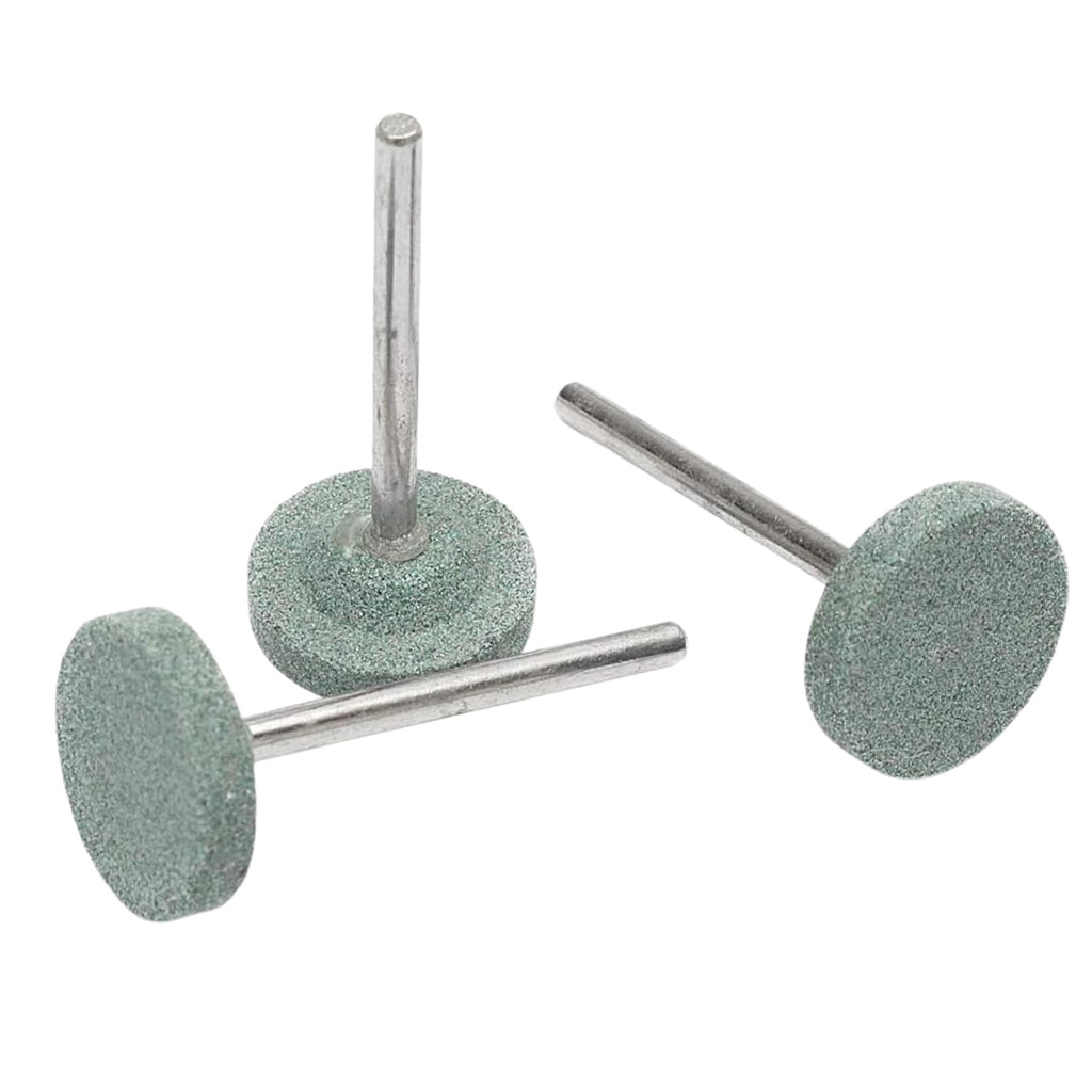 Abrasive Grinding Head Mounted Stone performing polishing on a surface.