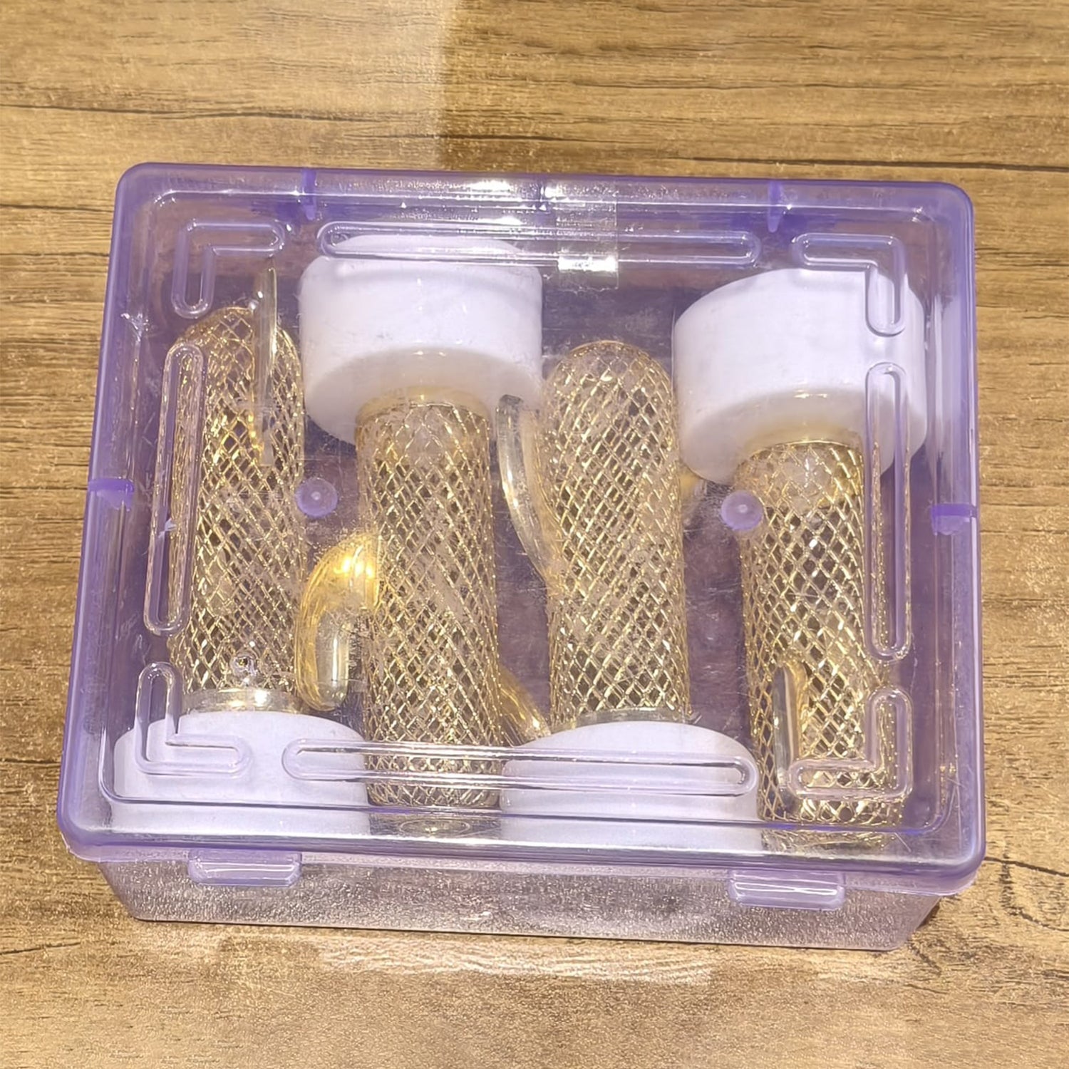 A collection of Cactus Shaped Flameless LED Candles in various sizes, creating a charming display.