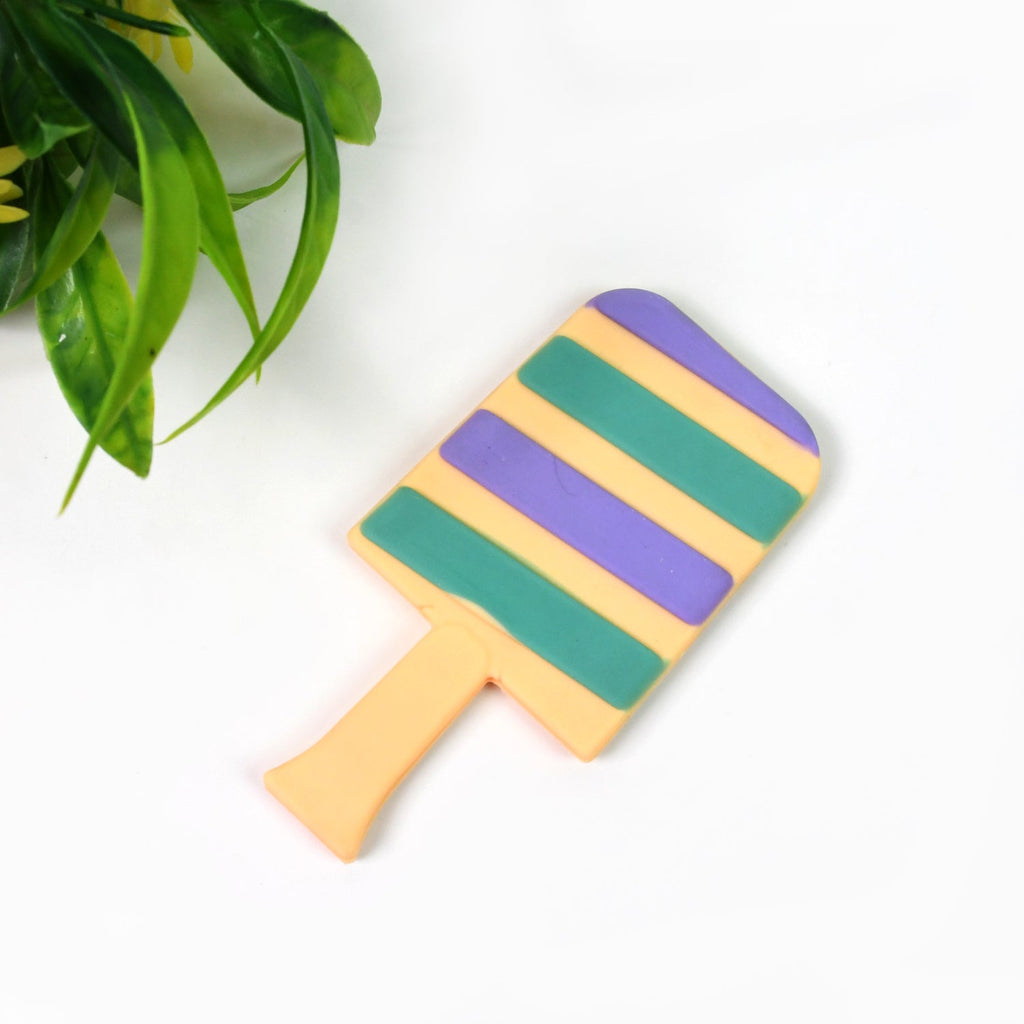 CandyChew silicone baby teether shaped for easy baby grasp