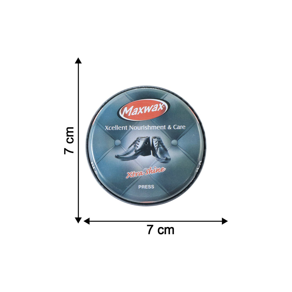 Easy apply black shoe cream for quick shine enhancement