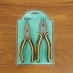 The 2-piece Pliers Set packaged, ready for household repairs and DIY projects.