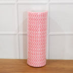 Absorbent kitchen cleaning cloth roll for spill cleanup