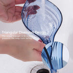 Plastic soap dish holder with drainage for bathrooms