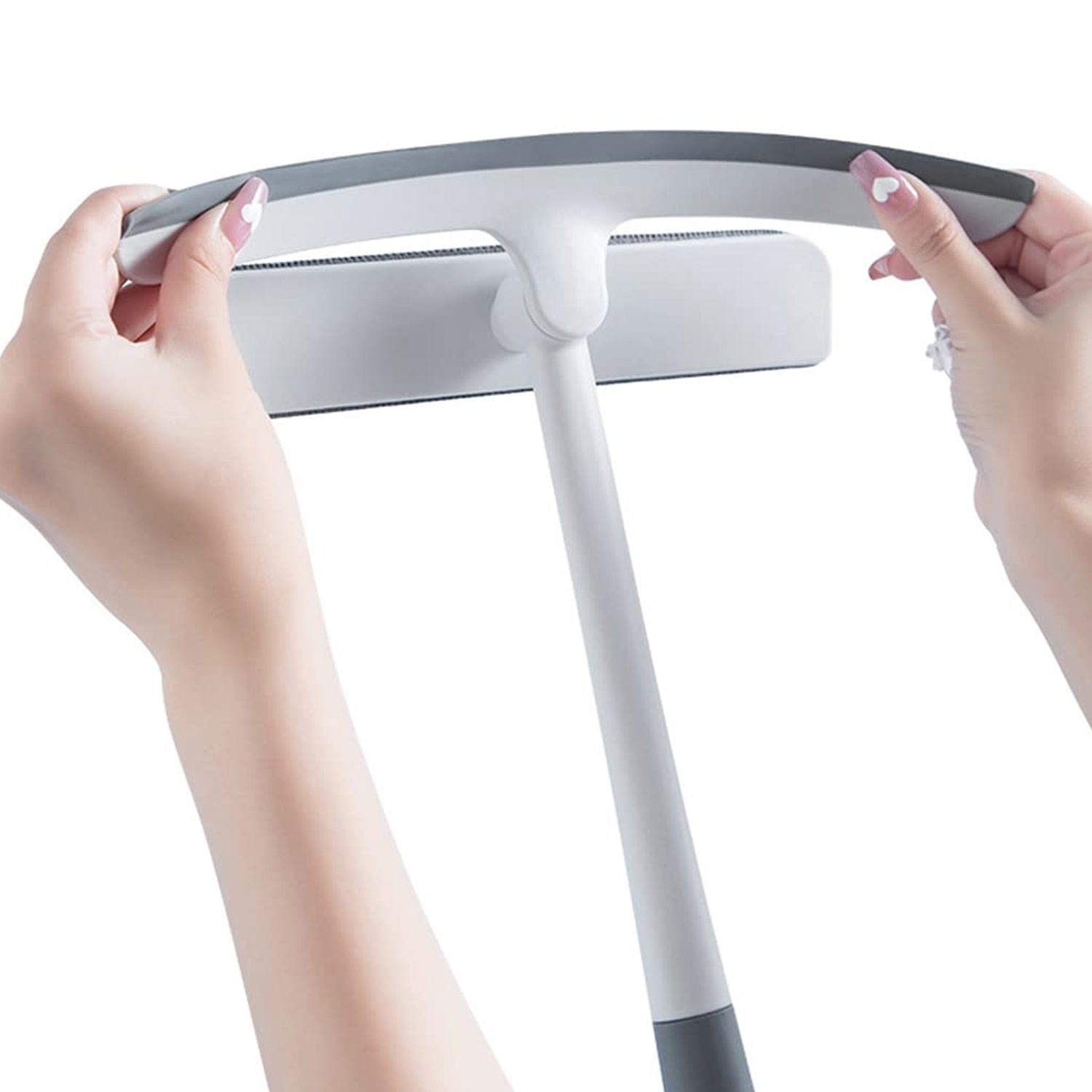 Ergonomic handle grip of window glass cleaning wiper for comfortable use
