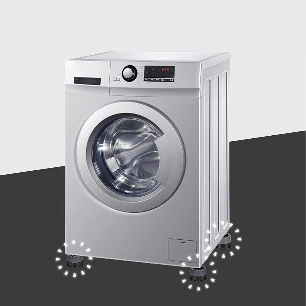 Washing machine support pad showing sturdy design and compact size