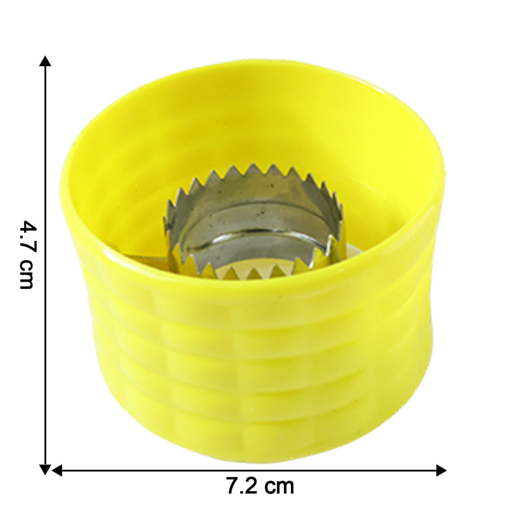 Corn kernel stripper tool with butterfly style circular cutter for smooth operation