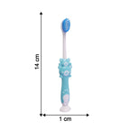 Kids' toothbrush and hammer toy displaying product dimensions