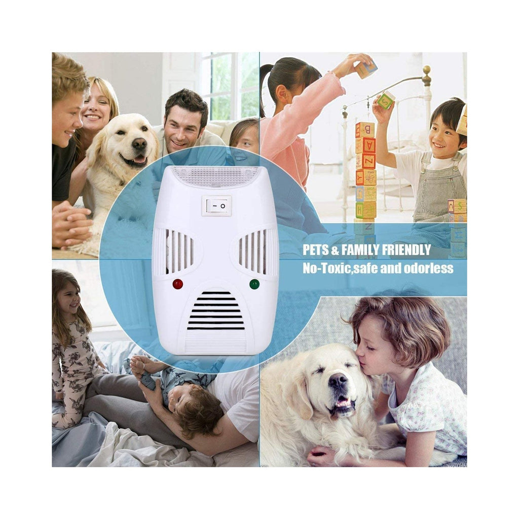 Side view of the Styleva ultrasonic pest repeller, showing its sleek design.