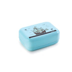 Plastic bath tub and mug in vibrant assorted colors from bathroom kit