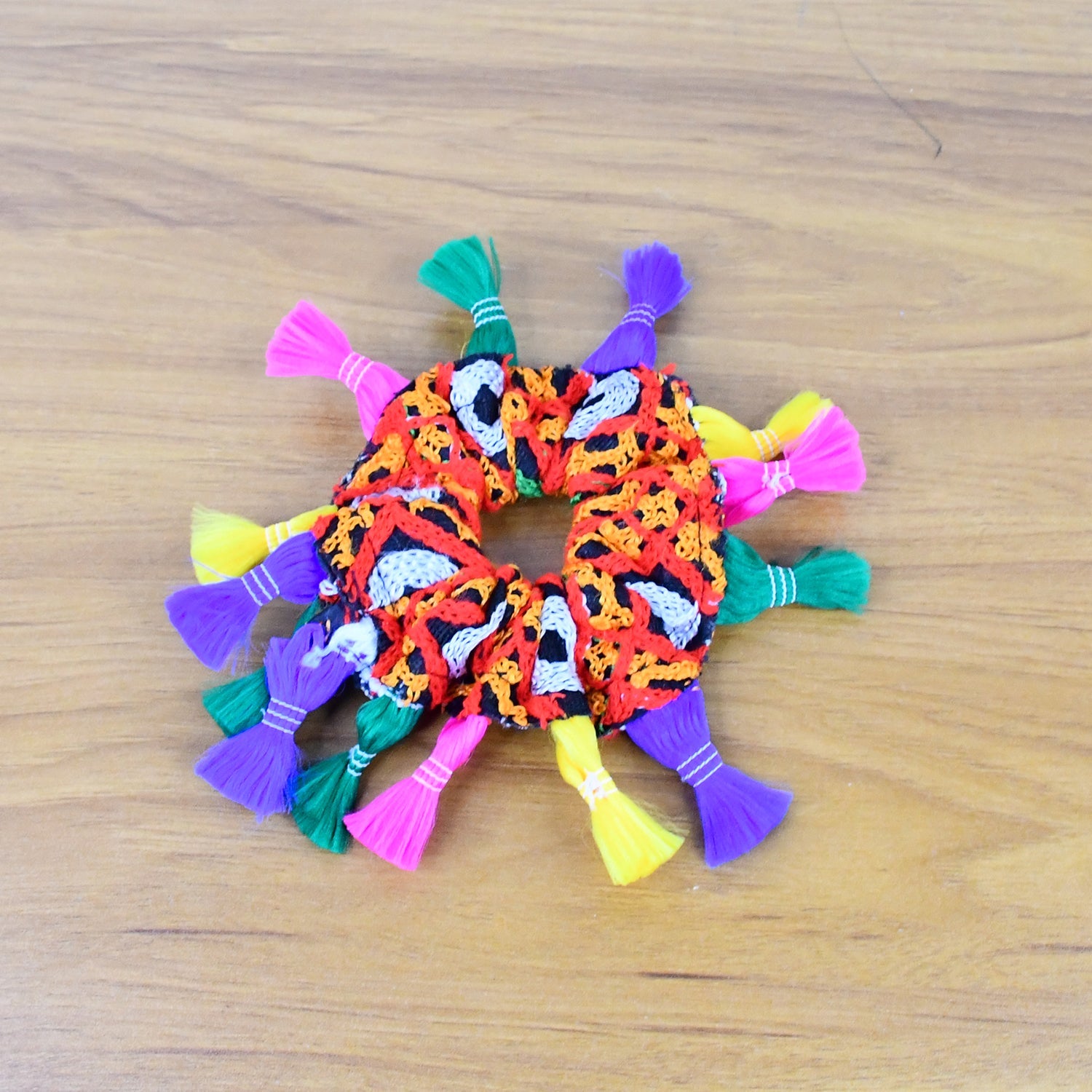 Decorative Navratri Hair Bun accessory perfect for festive hair styling
