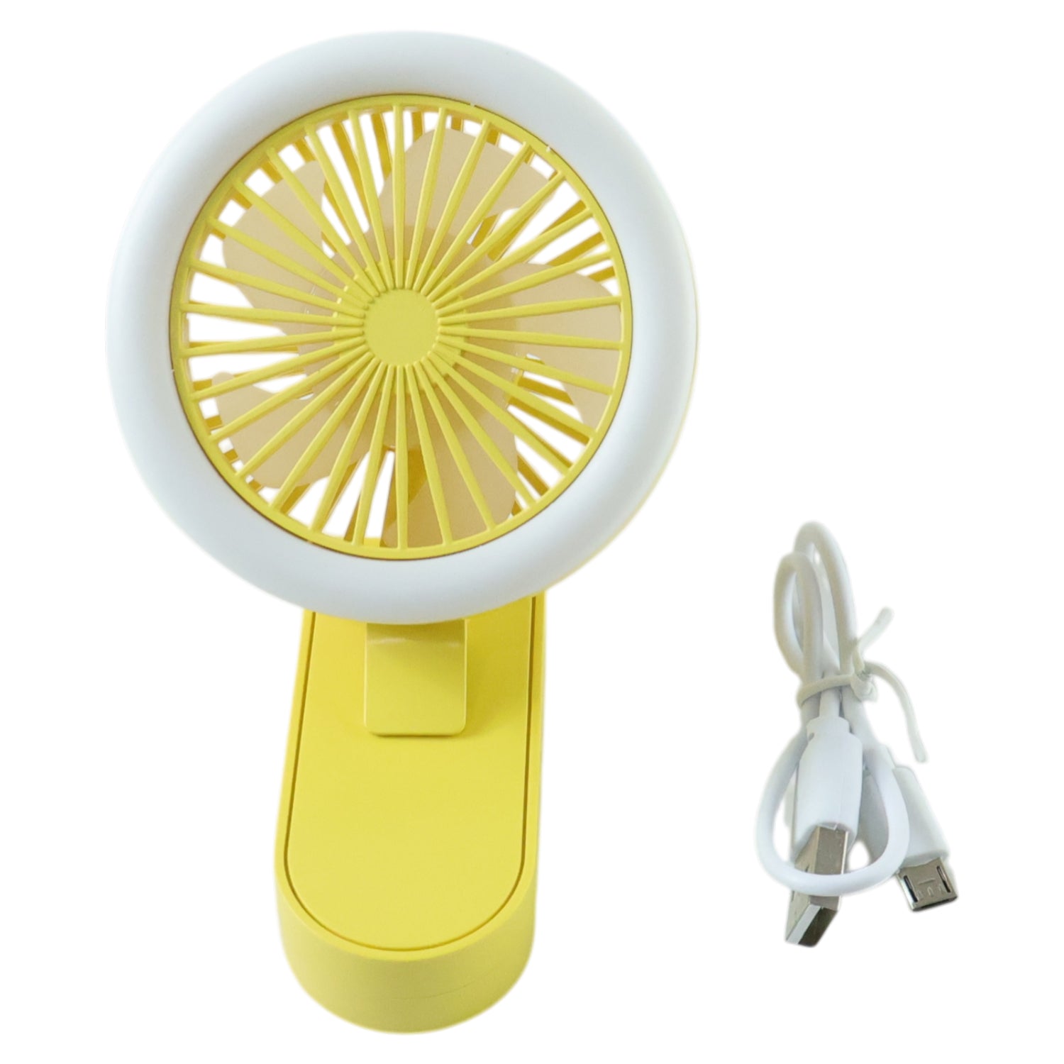 Mini portable fan with lightweight design and adjustable airflow