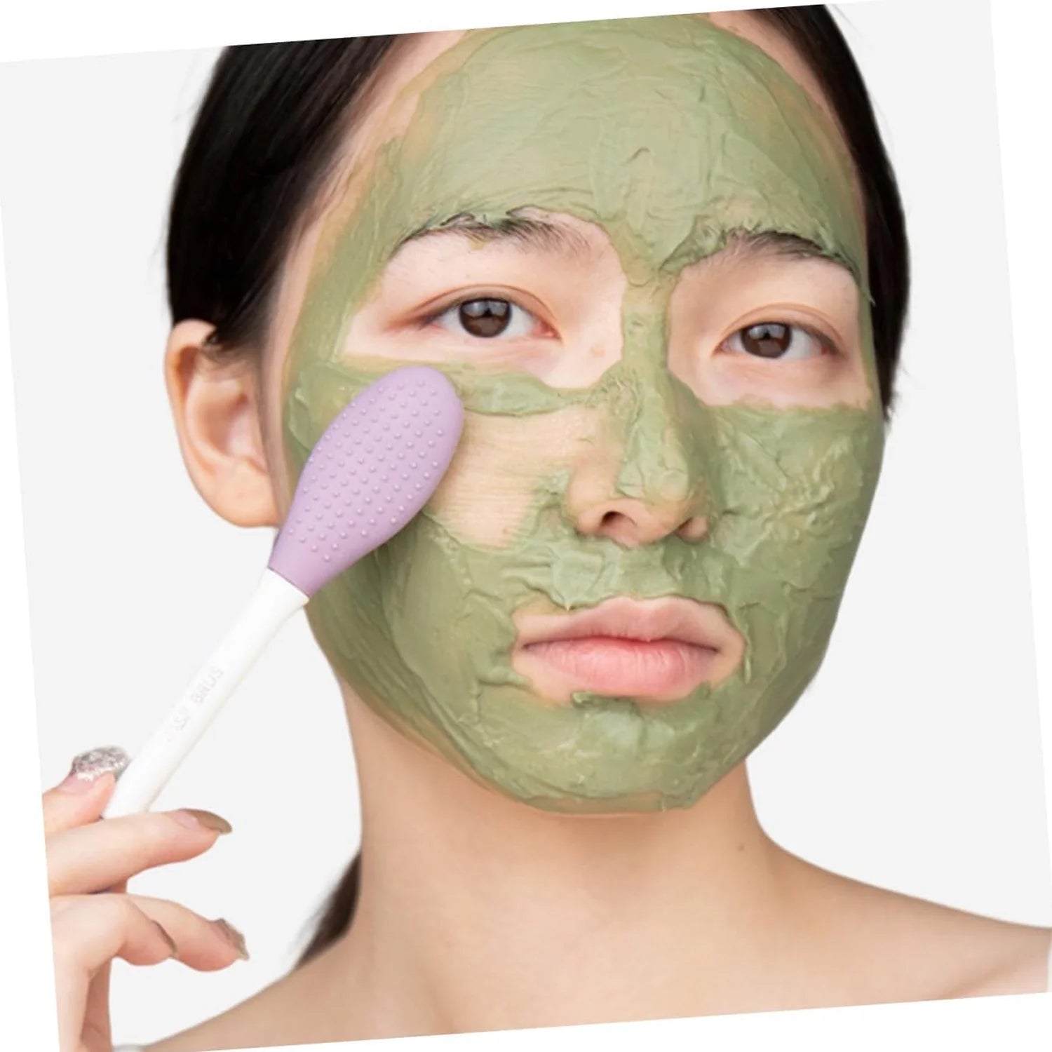 Mini face cleaning brush in women travel hygiene essentials kit