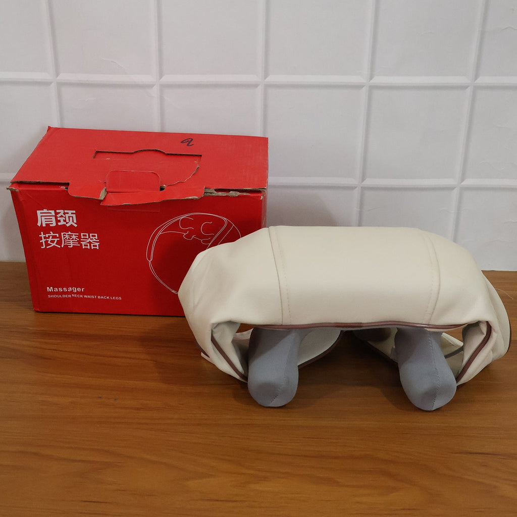 Folded Neck & Shoulder Massager Belt compact for storage