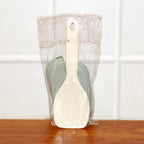 Dimensions of automatic rice spoon holder showing length, width, height