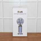 Neutral image showing compact rechargeable personal fan
