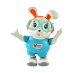 Wiggle Whiskers Musical Bunny pose highlighting the toy's interactive dancing features