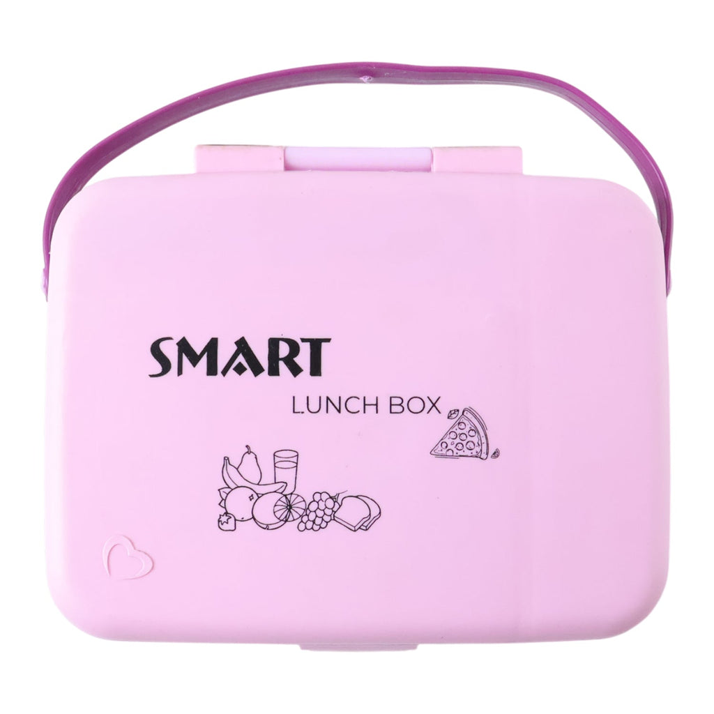 Meal prep lunch box with separate compartments and spoon included