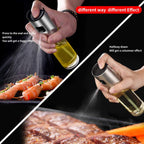 Ergonomic design of the oil sprayer dispenser.