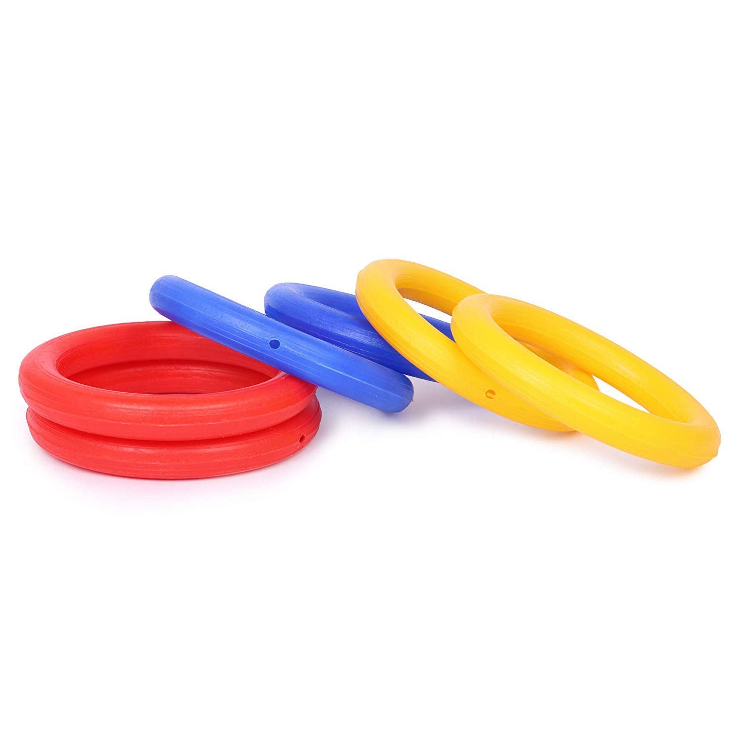 The portable Ring Toss Game ready for children's active play.