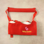 Adjustable baby walking support belt with secure straps
