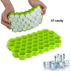 Ice tray designed for preparing cooling ice cubes for facial skincare