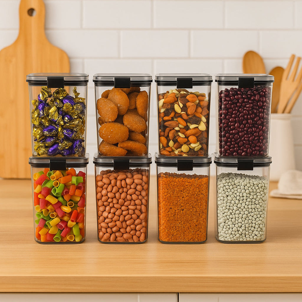 Lock & Lock transparent food storage containers designed to preserve freshness