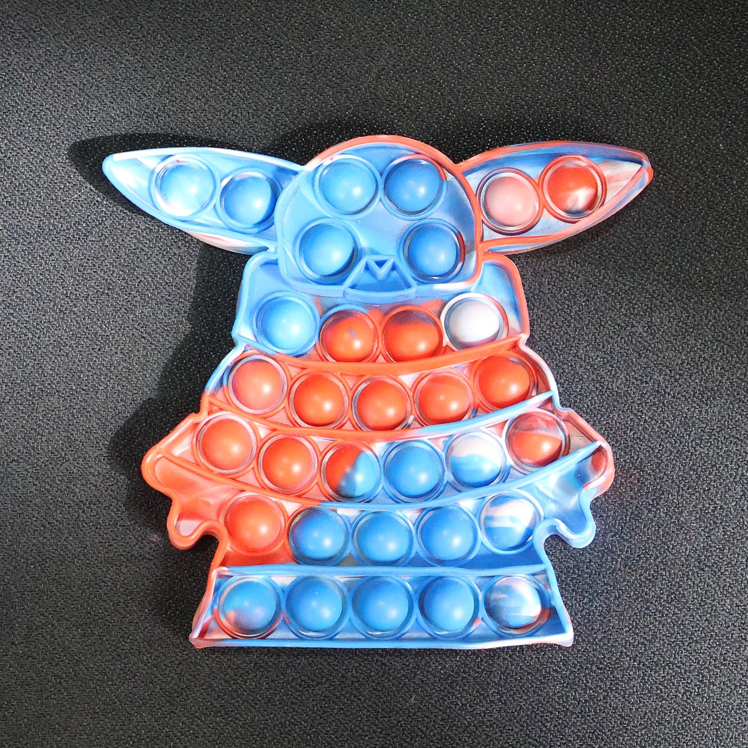 Playful cartoon design silicone Pop It fidget toy for relaxation