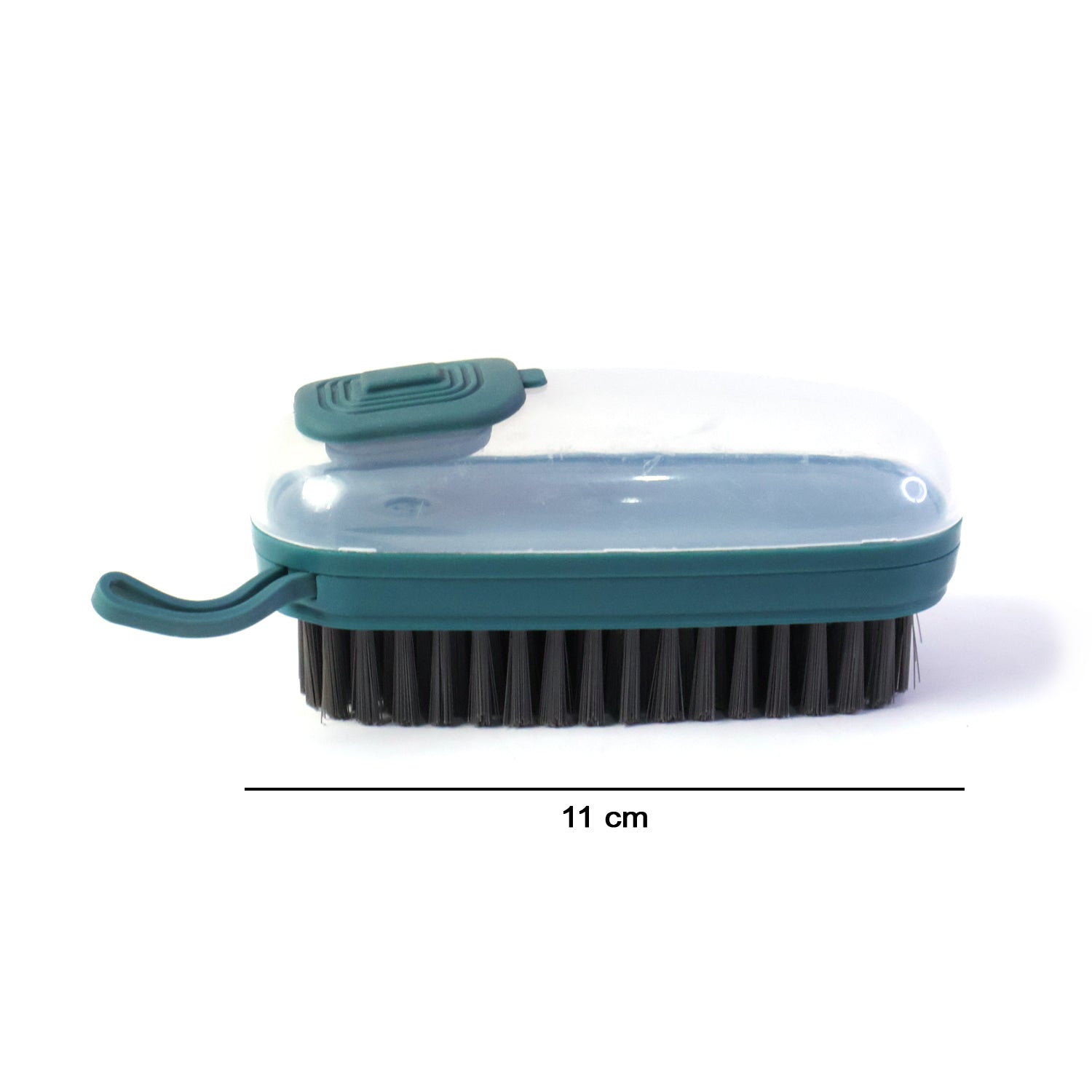 Side view of multipurpose hydraulic cleaning brush