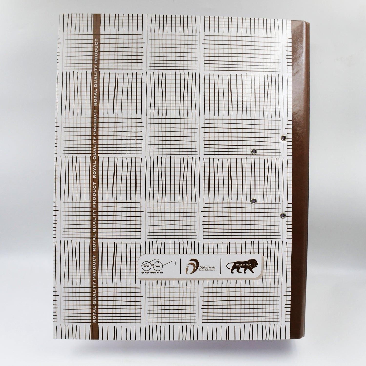 Person carrying the lightweight Lever Arch File Organizer for a meeting.