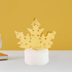 LED decorative diya lamp emitting warm flicker light for festive ambience