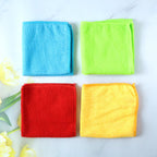 Kitchen cleaning microfiber napkin for streak-free wiping