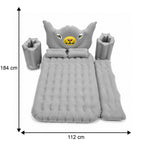 Compact foldable car air mattress set