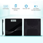Digital personal weight scale placed stylishly in modern bathroom setting