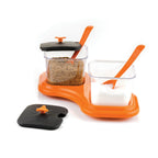 Compact and stylish dining table stand, perfect for organizing condiments on any Indian table.